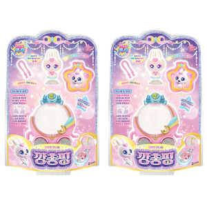 캐치티니핑 슈팅스타 깡총핑 피규어, 2개