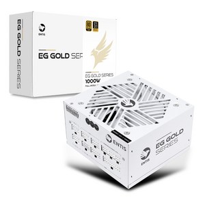 엔티스 EG 골드 1000W 풀모듈러 파워서플라이 80PLUS, ATX3.1(화이트)