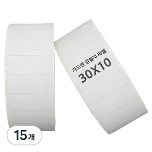 가드맨 감열지 롤라벨 3000p, 15개