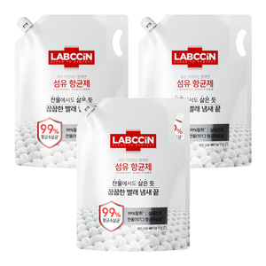 랩신 섬유 항균제 상쾌한 솔잎향 리필, 2.3L, 1개입, 3개
