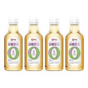 백설 제로 칼로리 알룰로스, 700g, 4개