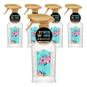 아우라 섬유 향수 홀리데이 판타지 본품, 400ml, 5개