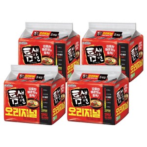 틈새라면 빨계떡, 20개
