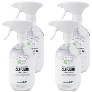퓨어닷 NEW 아기 욕조클리너, 500ml, 4개