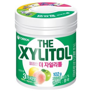 오리온 깔끔한 더 자일리톨, 102g, 1개