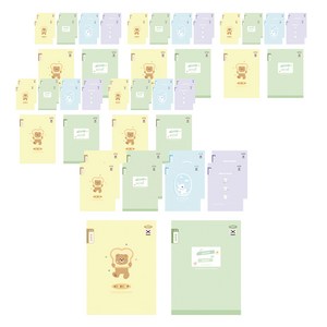 펜피아 800 초등제본 3-6 알림장, 랜덤발송, 60개