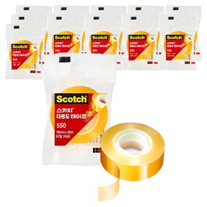 쓰리엠 스카치 다용도 테이프 550 18mm x 20m, 12개