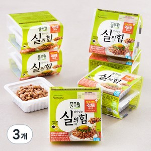 풀무원 국산콩 생나또, 49.5g, 12개입, 3개