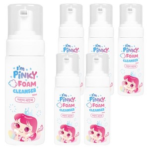 아임핑키 키즈 페이셜 폼 클렌저, 150ml, 6개