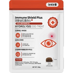 스페푸 강아지 이뮨쉴드플러스 영양제, 140g, 1개, 눈물개선/눈건강