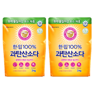 한입 100% 과탄산소다, 3kg, 2개