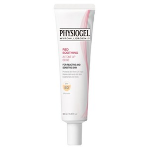피지오겔 레드 수딩 AI 톤업 베이지 선스크린 SPF50+ PA++++, 30ml, 1개