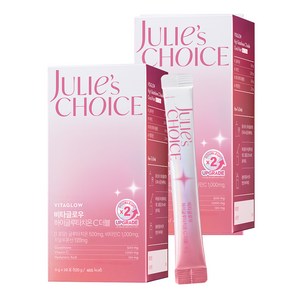 줄리스초이스 비타글로우 하이글루타치온 C 더블 20p, 120g, 2개