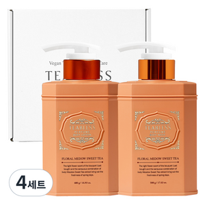 티블레스 플로럴 메도우 스위트티 퍼퓸 바디로션 + 바디워시 + 선물상자 세트, 4세트