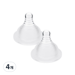 아가방 안심수유 젖꼭지, 4개, 이유식용