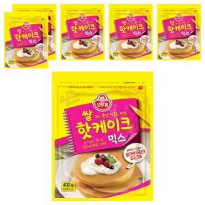 오뚜기 쌀핫케이크 믹스, 400g, 6개