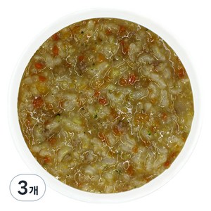 짱죽 실온이유식 9개월부터 중기 죽2, 구수미닭죽, 3개, 160g