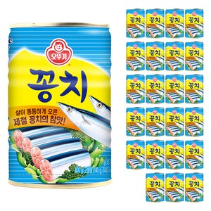 오뚜기 꽁치 캔, 400g, 24개
