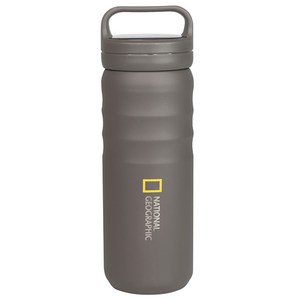 내셔널지오그래픽 에어터치 이중 스테인리스 스틸 텀블러, 어반그레이, 540ml, 1개