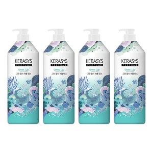 케라시스 그린 릴리 퍼퓸 린스, 4개, 1L