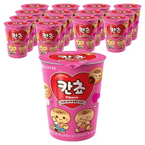 롯데웰푸드 칸쵸 컵, 88g, 15개