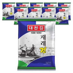 대천김 재래전장김 DC180, 22g, 10개