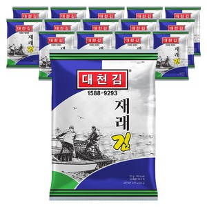 대천김 재래전장김 DC180, 22g, 15개