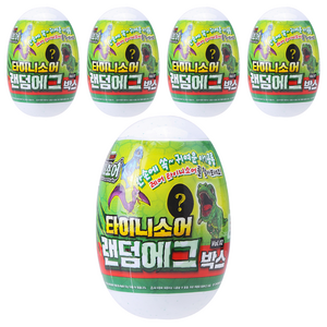 공룡메카드 타이니소어 랜덤발송 에그박스 Vol 2, 5개