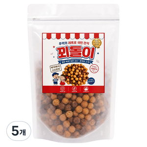 추억의 레트로 국민 간식 꾀돌이, 500g, 5개