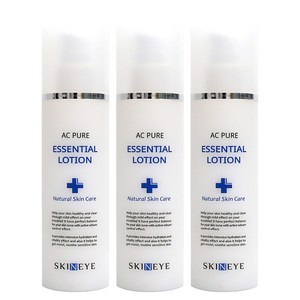 스킨아이 AC 퓨어 에센셜 로션, 150ml, 3개