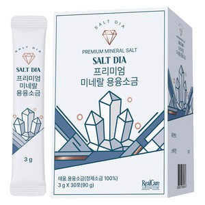 리얼케어 솔트다이아 프리미엄 미네랄 용융소금 30p, 1개, 90g