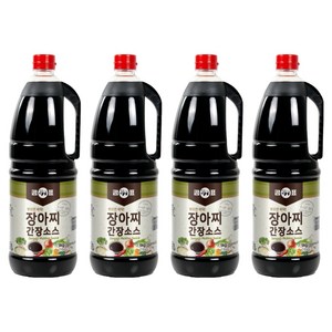 Gompyo 장아찌 간장소스, 1.9kg, 4개