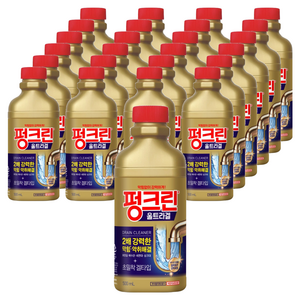 유한락스 펑크린 울트라겔 배수구 세정제, 500ml, 25개