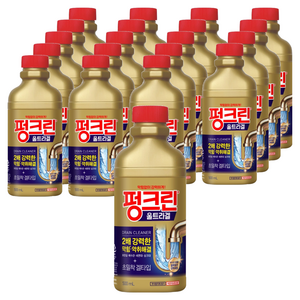 유한락스 펑크린 울트라겔 배수구 세정제, 500ml, 20개