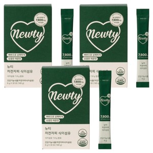 랩앤뷰티 뉴티 차전자피 식이섬유, 180g, 3개