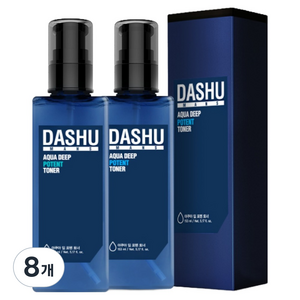 다슈 맨즈 아쿠아 딥 포텐 토너, 8개, 153ml