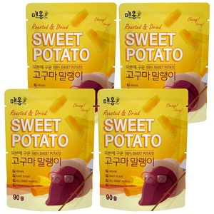 매홍 오븐에 구운 고구마 말랭이, 90g, 4개