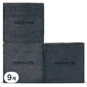 톤28 S21 참숯 탈모 증상 완화 기능성 샴푸바, 100g, 9개