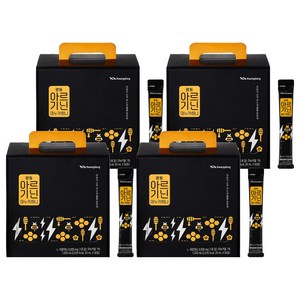 광동 아르기닌 마누카허니스틱, 50회분, 4개
