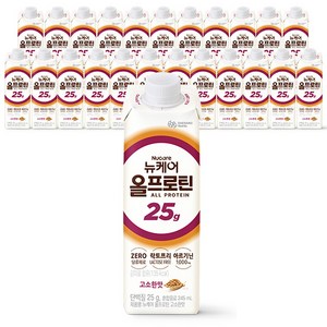 뉴케어 정품 올프로틴 고소한맛, 245ml, 24개