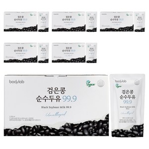 바디랩 검은콩 순수 두유 99.9, 185ml, 120개