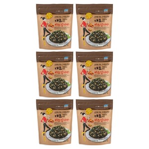 대표 아몬드호두 미스김자반, 40g, 6개