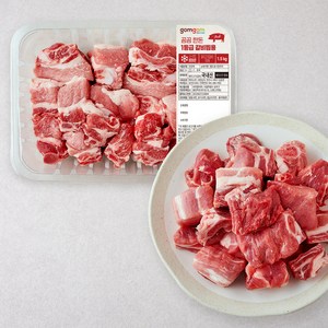 곰곰 한돈 1등급 갈비찜용, 1.5kg, 1개