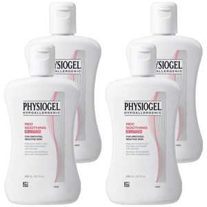 피지오겔 레드수딩 AI 로션, 200ml, 4개