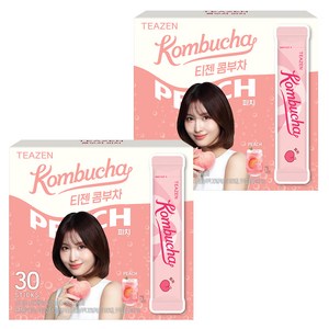 티젠 콤부차 피치, 5g, 30개입, 2개