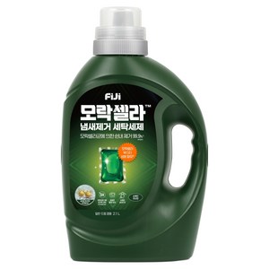 피지 모락셀라 냄새제거 빨래쉰내 실내건조 세탁세제 본품 허브향, 2.1L, 1개