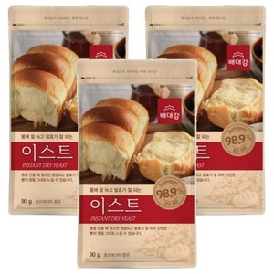 배대감 이스트, 90g, 3개
