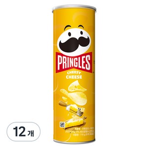 프링글스 치즈맛, 110g, 12개