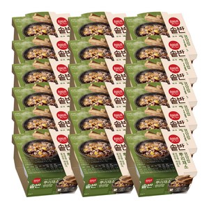 햇반솥반 뿌리채소 영양밥, 200g, 18개