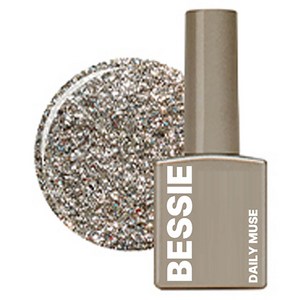 BESSIE 컬러 글리터젤 네일, GL30 샌드 베이지, 11ml, 1개
